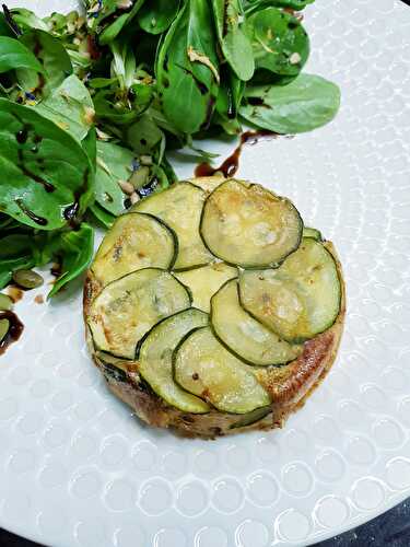 FLANS COURGETTES RICOTTA SANS GLUTEN - UNE TOULOUSAINE EN CUISINE