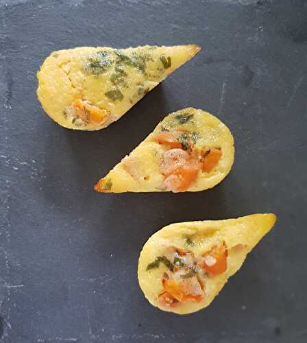 Minis clafoutis abricots verveine  - UNE TOULOUSAINE EN CUISINE