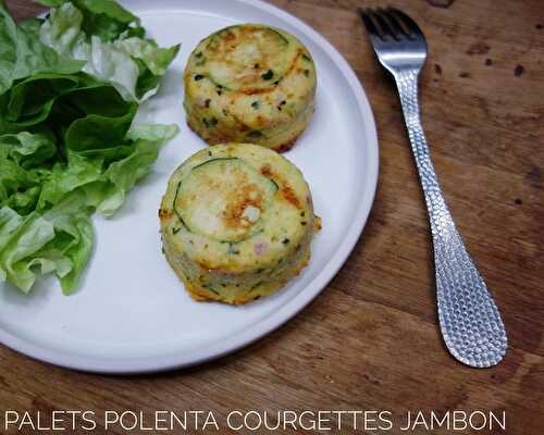 PETITS CAKES POLENTA COURGETTES JAMBON SANS GLUTEN - UNE TOULOUSAINE EN CUISINE