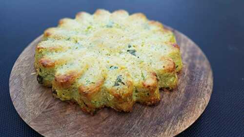 GATEAU QUINOA COURGETTES BASILIC - UNE TOULOUSAINE EN CUISINE