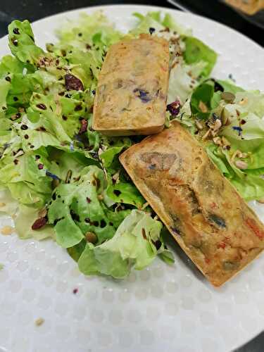 PETITS CAKES AUX LEGUMES DE FIN D'ETE - UNE TOULOUSAINE EN CUISINE