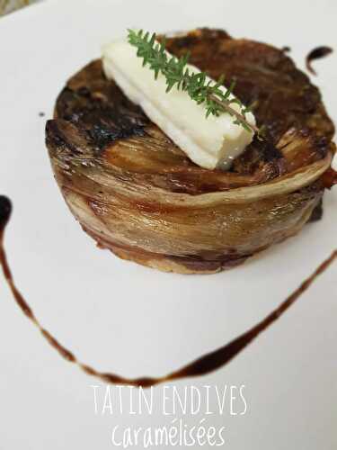 TATINS AUX ENDIVES CARAMELISEES - UNE TOULOUSAINE EN CUISINE