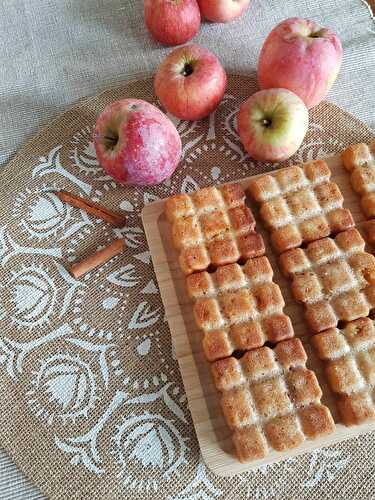 PETITS MOELLEUX POMMES CANNELLE - UNE TOULOUSAINE EN CUISINE