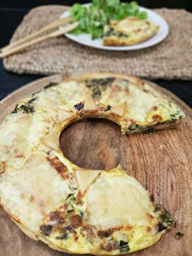 TARTE POIREAUX RACLETTE LARDONS - UNE TOULOUSAINE EN CUISINE