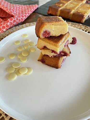 BROWNIE CHOCOLAT BLANC FRAMBOISES 