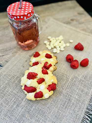 COOKIES CHOCOLAT BLANC FRAMBOISES