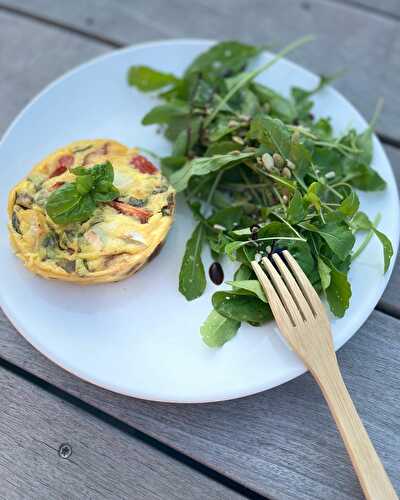 Quiches sans pâte aux restes 