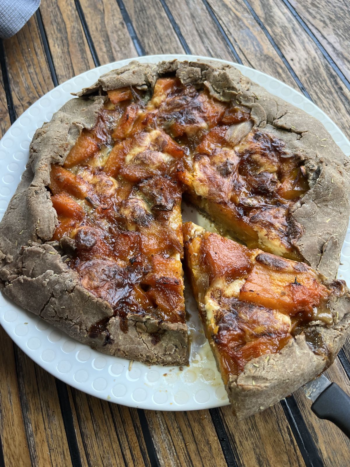 TARTE RUSTIQUE BUTTERNUT GORGONZOLA