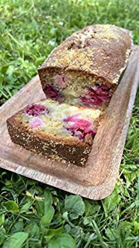 CAKE RHUBARBE FRAMBOISES