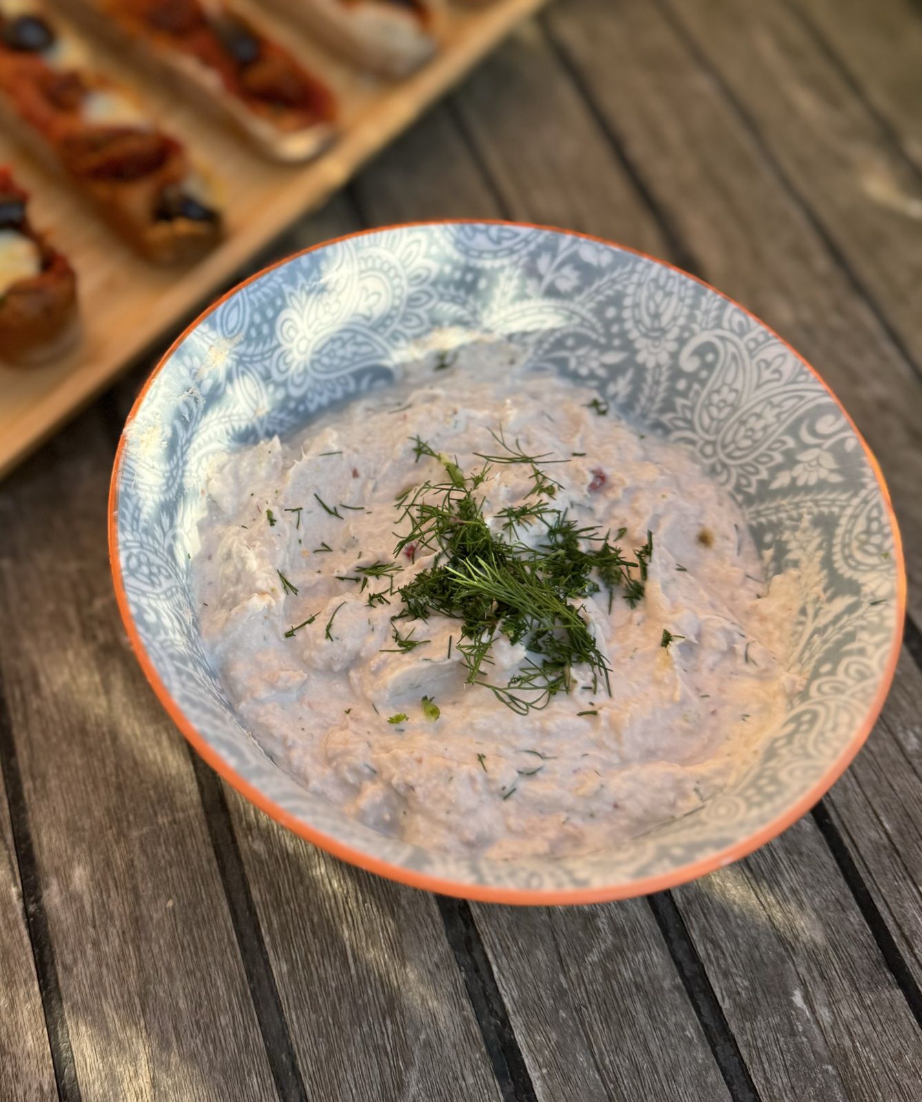 TARTINADE DE THON AU FROMAGE FRAIS