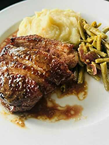 MAGRETS DE CANARD MARINES SOUS VIDE A L'ORANGE