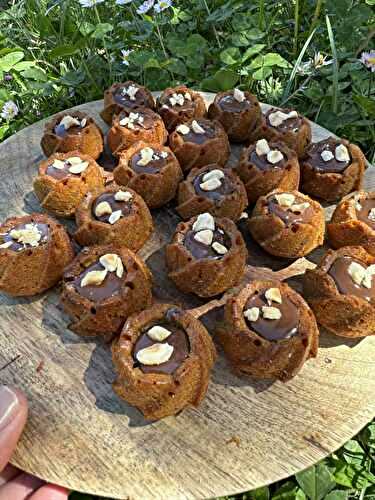 MINI FINANCIERS PRALINE CHOCOLAT