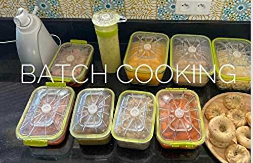 BATCH COOKIN D'ETE: CUISINEZ MOINS, PROFITEZ PLUS!