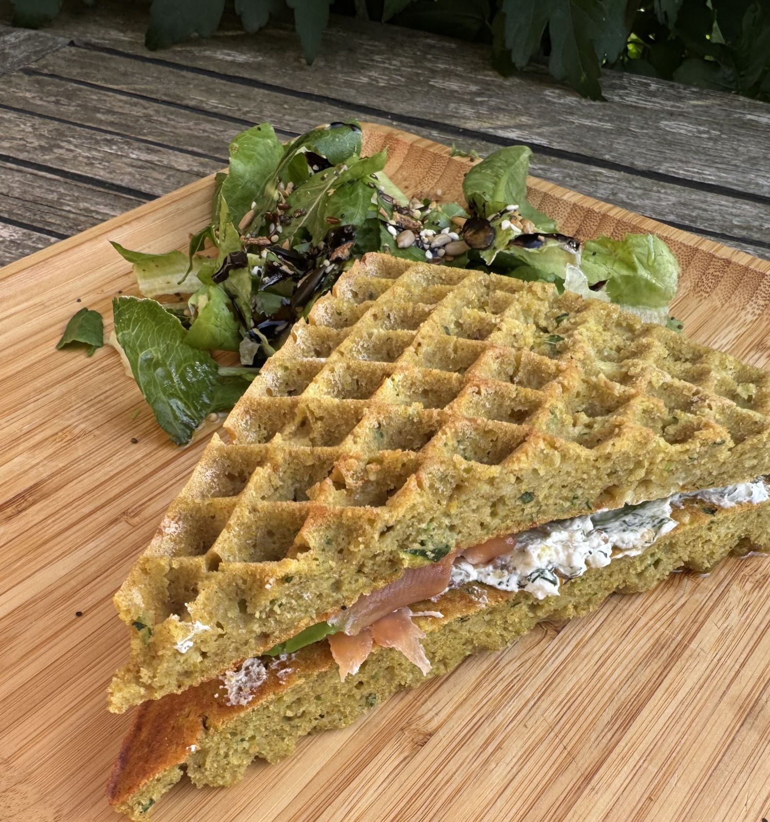 CLUB SANDWICHS COURGETTES TRUITES FROMAGE FRAIS