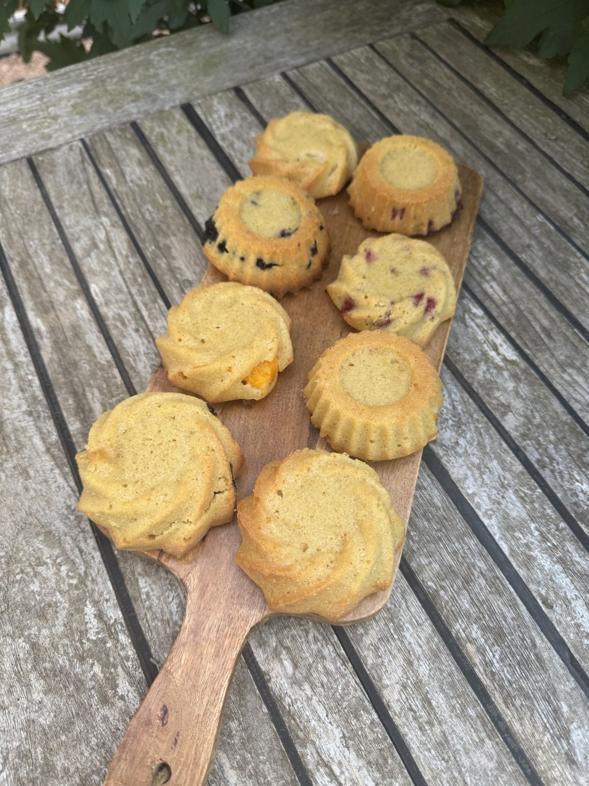 FINANCIERS AUX FRUITS TWIST