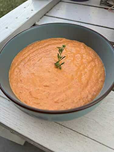 MOUSSE DE POIVRONS AU CHORIZO