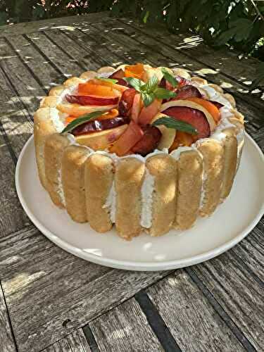 CHARLOTTE AUX FRUITS DE SAISON