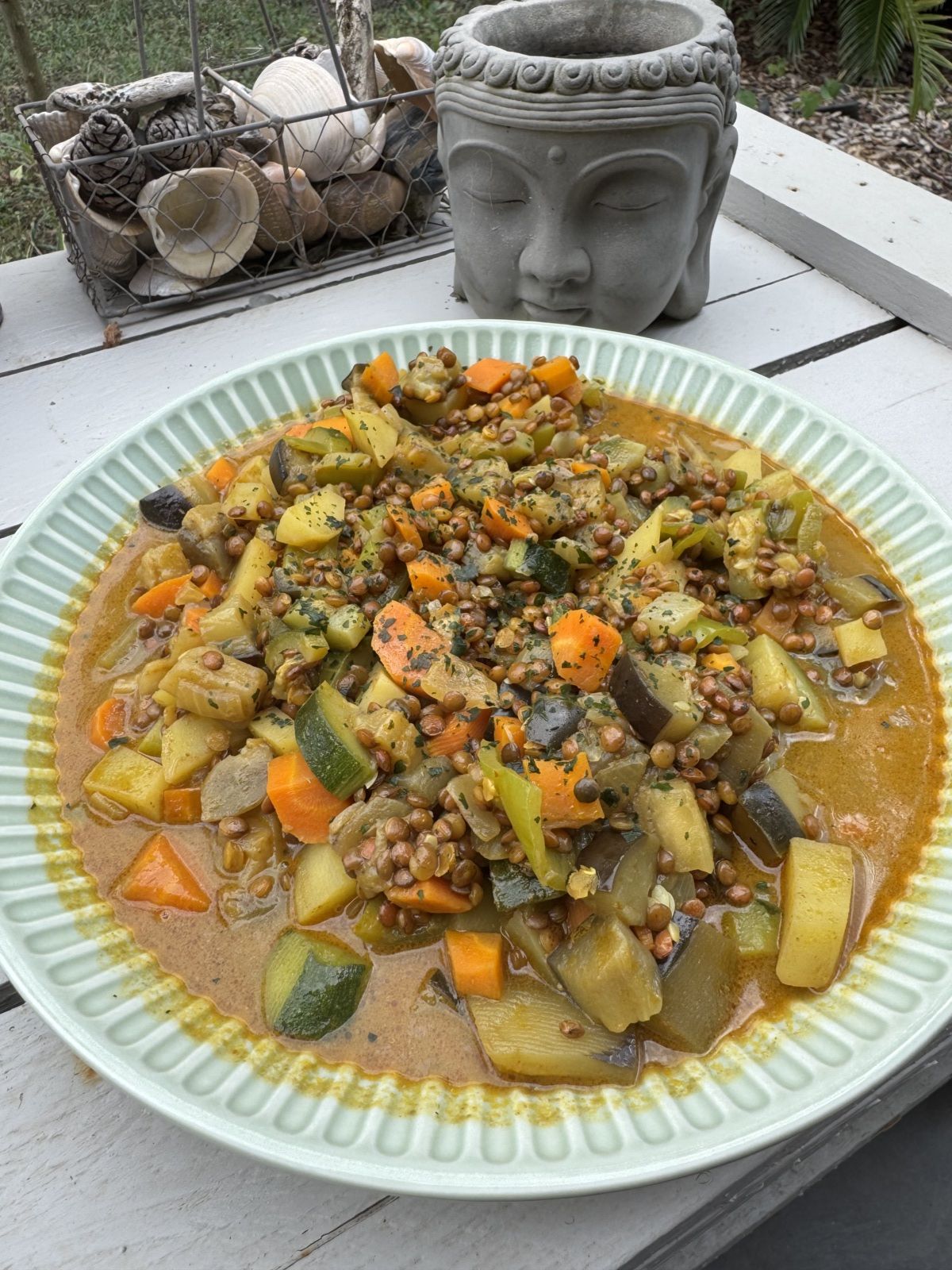 CURRY VEGETARIEN ET ESTIVAL