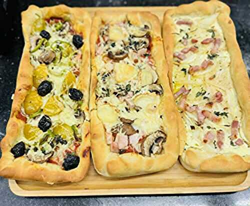 3 PIZZAS 3 GARNITURES