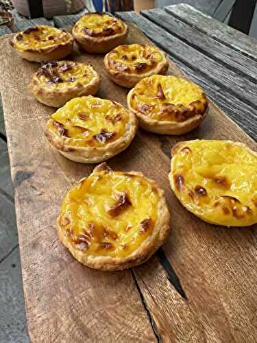 PASTEIS DE NATA AVEC OU SANS GLUTEN