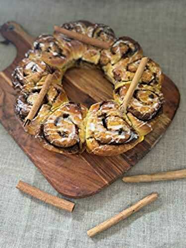COURONNE BRIOCHEE A LA CANNELLE