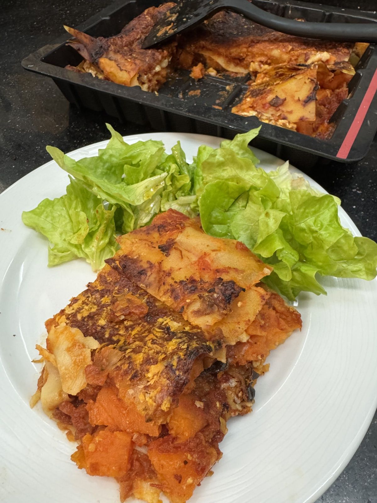 LASAGNES PATATES DOUCES CHEVRE