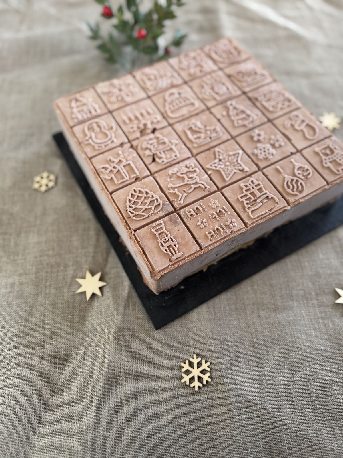 ROYAL CHOCOLAT TAPIS CARRE NOEL