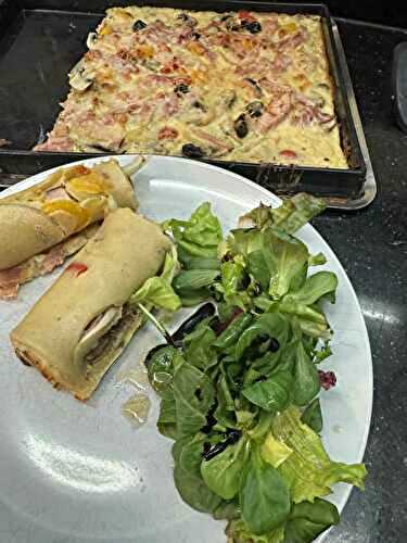 CREPES ROULEES APERO FACON PIZZA SALEES