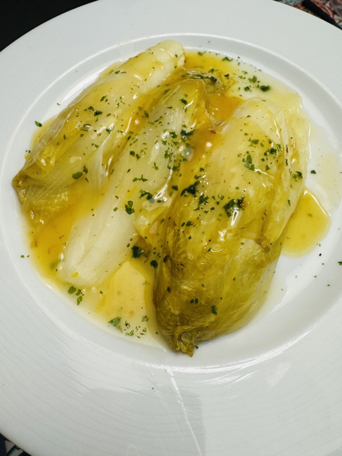 ENDIVES LEGERES AU CITRON 