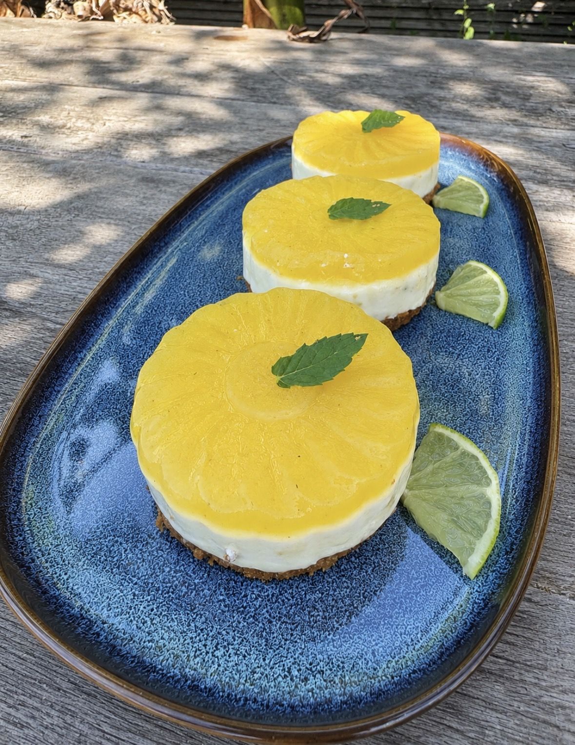 CHEESE CAKES ANANAS MOJITO