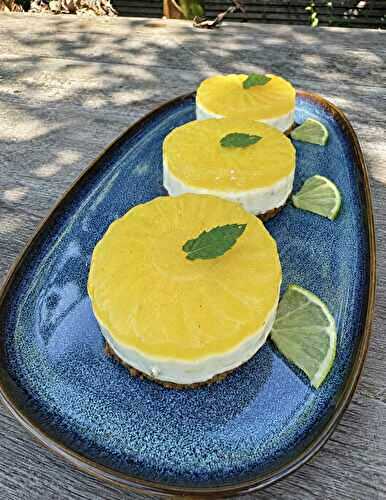 CHEESE CAKES ANANAS MOJITO