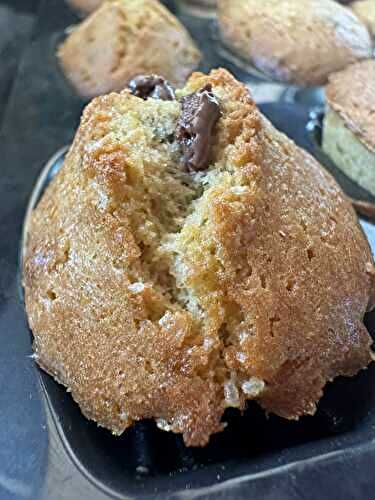MADELEINES COEURS GOURMANDS CHOCOLAT CACAHUETES