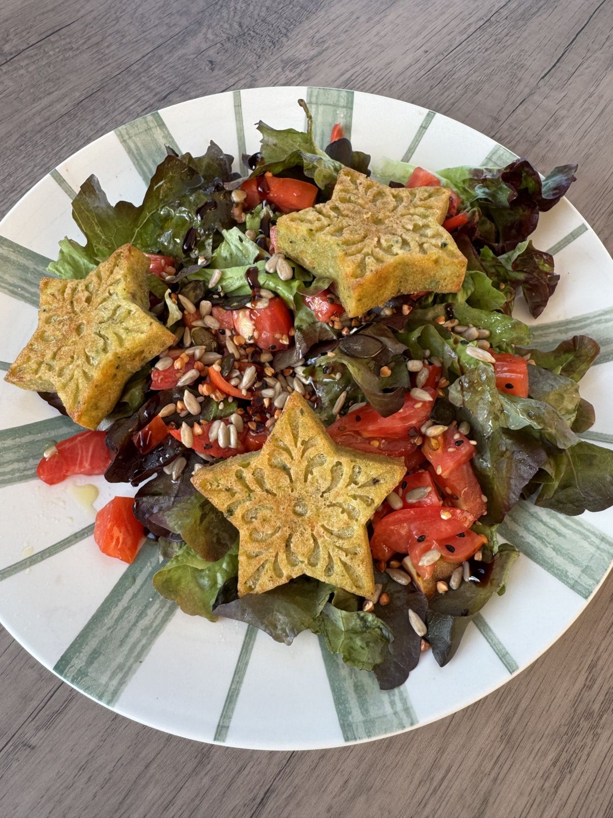 ETOILES COURGETTES PESTO TRUITE