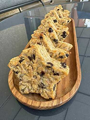 GATEAUX ETOILES AVOINE BANANES CHOCO