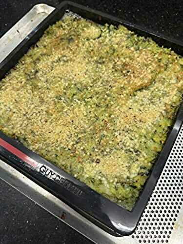 GRATIN DE COURGETTES LEGERS ET PARFUME