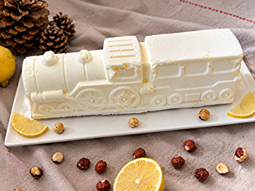 TRAIN ENTREMET CITRON PRALINE