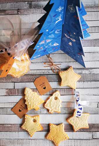 Biscuits de Noël à accrocher au sapin, à offrir ou à déguster sans attendre!