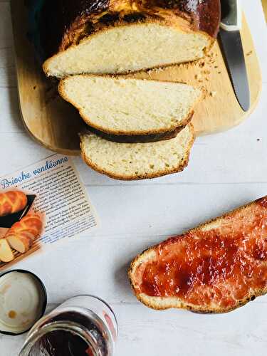 Brioche vendéenne moelleuse et parfumée à souhait