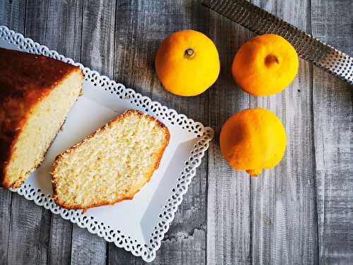 Cake au citron bergamote
