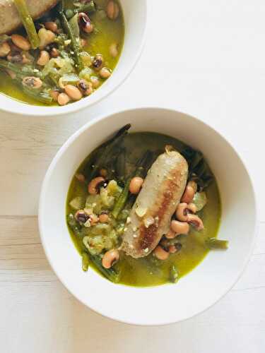 « Comme un cassoulet » au pesto