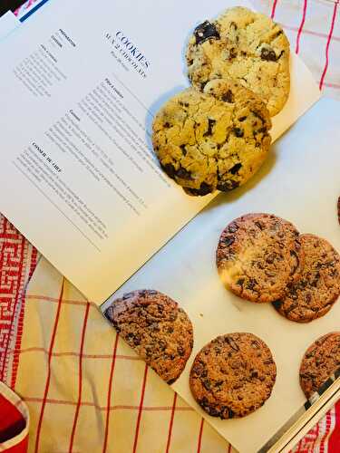 Cookies aux deux chocolats de Cyril Lignac