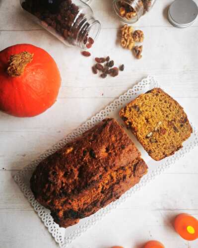 Pumpkin spice bread