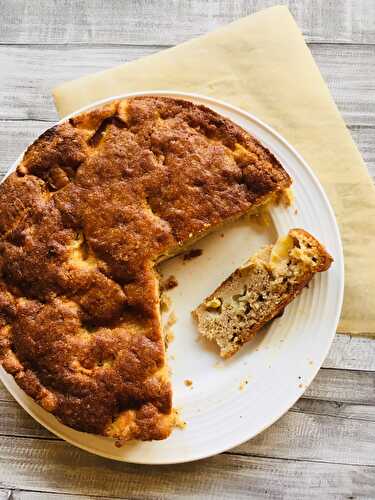 Somerset Apple Cake: gâteau aux pommes anglais