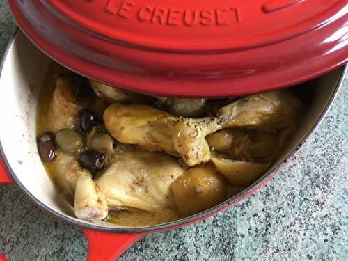 Tajine de poulet aux citrons confits: ma recette fétiche!