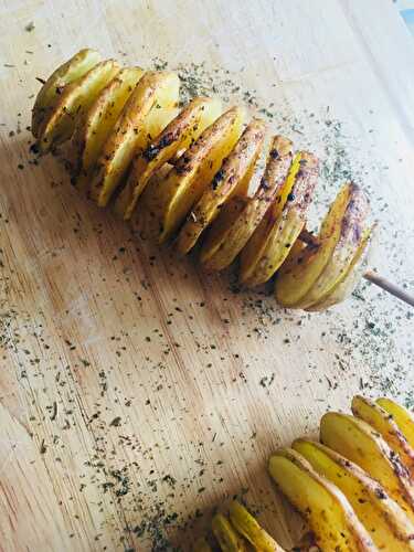 Tornado potatoes ou spirales de pommes de terre 