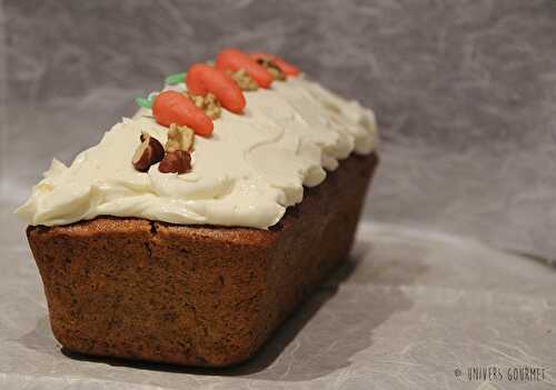 Carrot Cake, un délicieux gâteau à la carotte