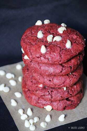 Cookies Red Velvet - Univers Gourmet