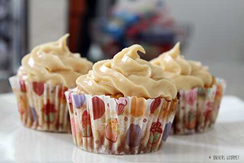 Cupcakes au caramel beurre salé