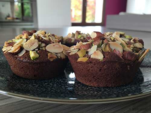 Financiers au chocolat, recette de Christophe Felder