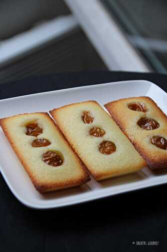 Financiers aux mirabelles, petits gâteau moelleux